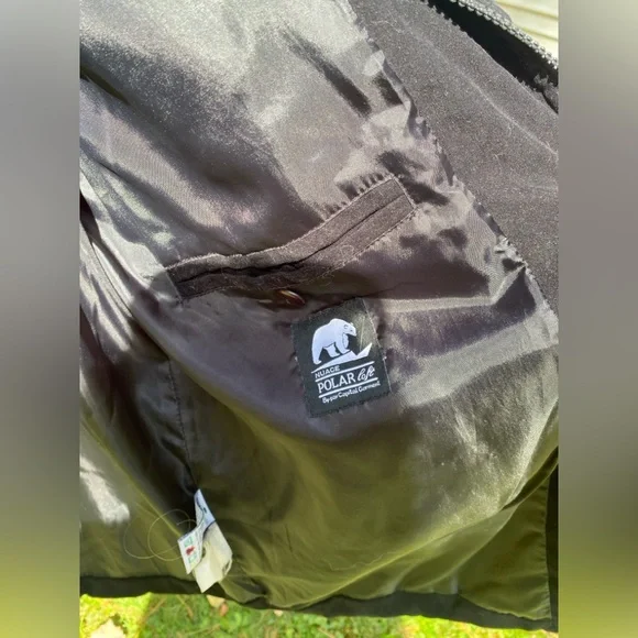 Women's Black Winter Jacket - Picture 3 of 8